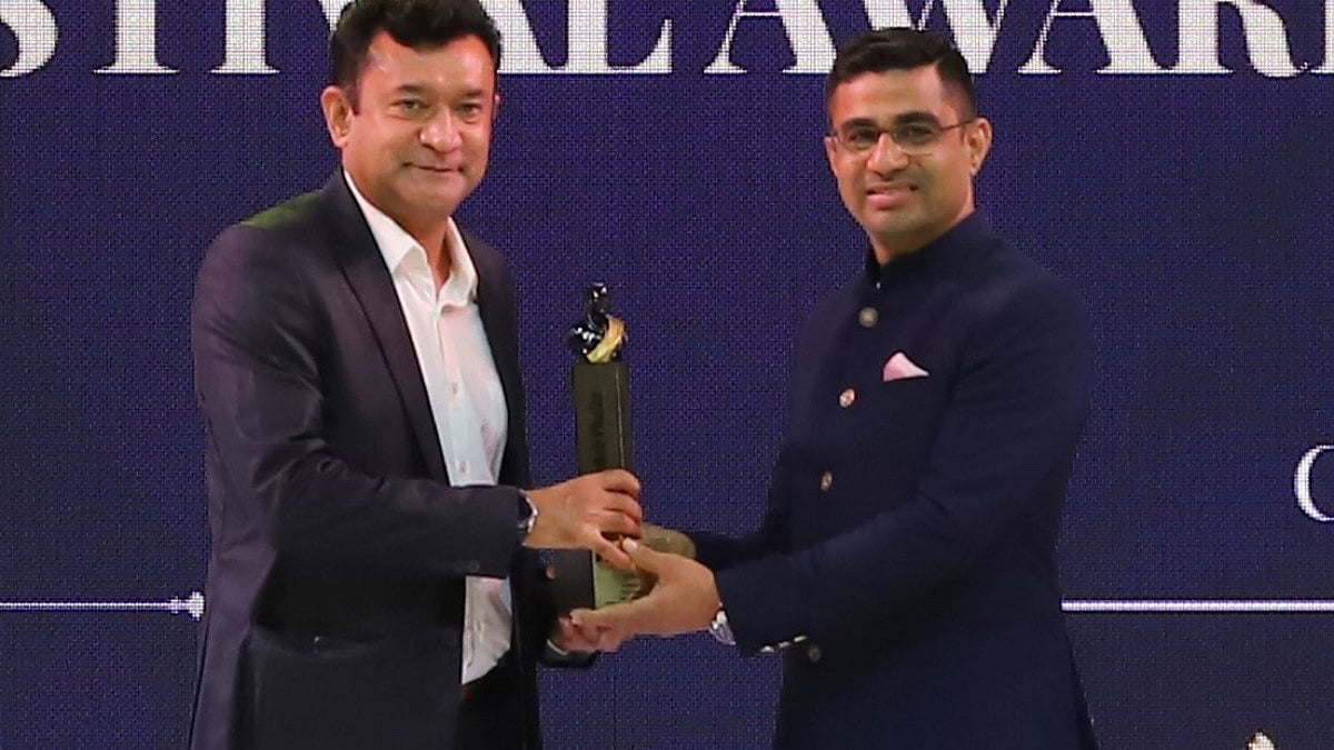  Kishan Mali, Founder Of VARNi, gets felicitated at Dadasaheb Phalke International Film Festival Awa