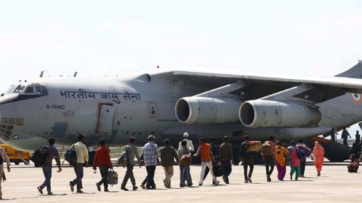 IAF IL-76 aircraft