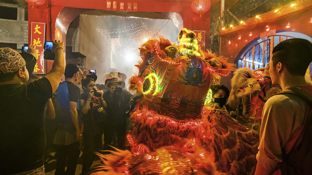 Chinese New Year celebrations at Kolkata's Chinatown