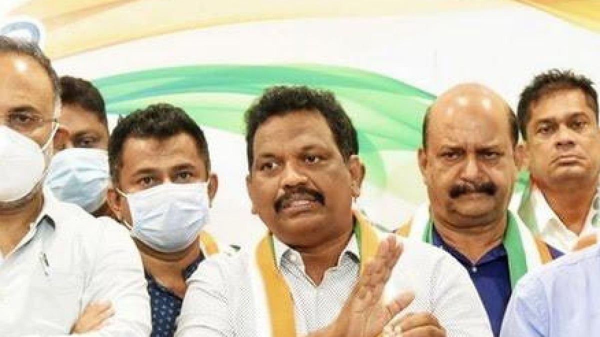 Congress leader Michael Lobo in Panaji