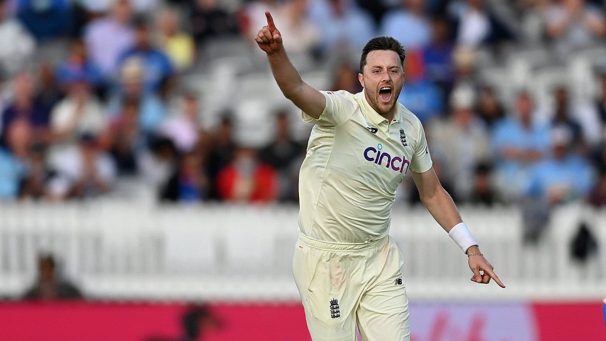 Ollie Robinson pulled up midway during warm-up match against Cricket West Indies President’s XI.