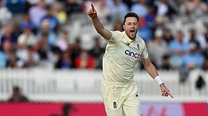 Ollie Robinson pulled up midway during warm-up match against Cricket West Indies President’s XI.