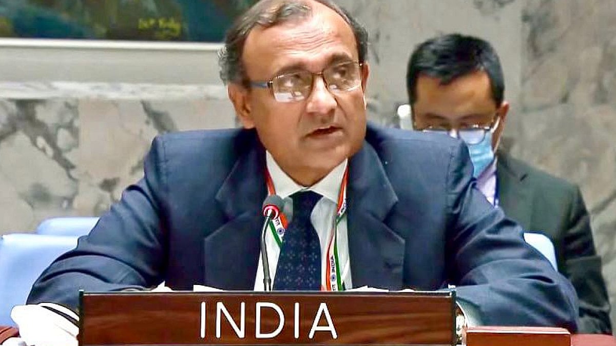 UN Ambassador T S Tirumurti