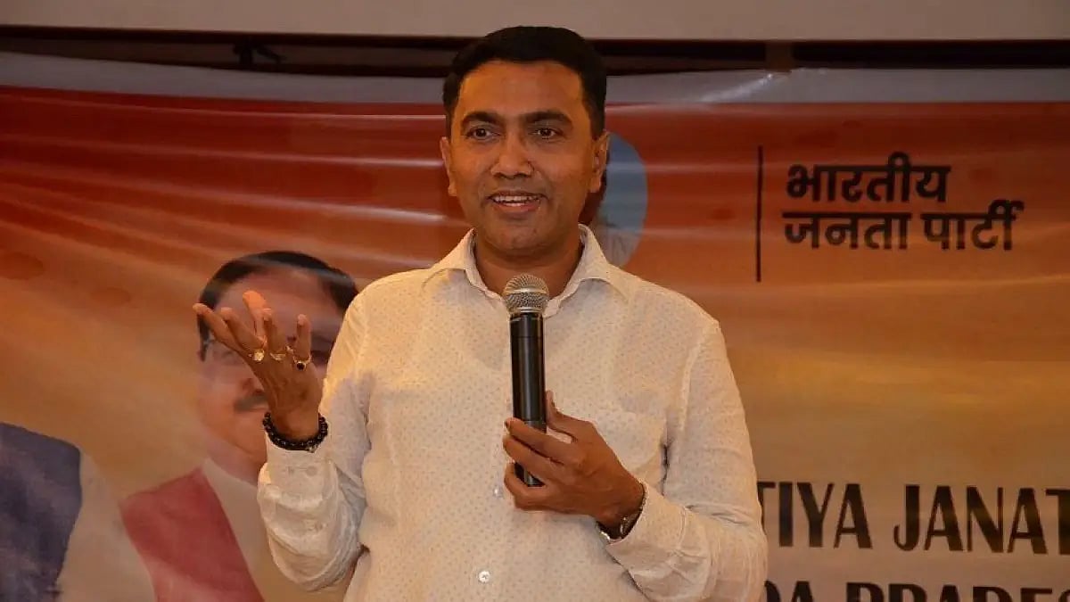 Goa CM Pramod Sawant.(File photo)