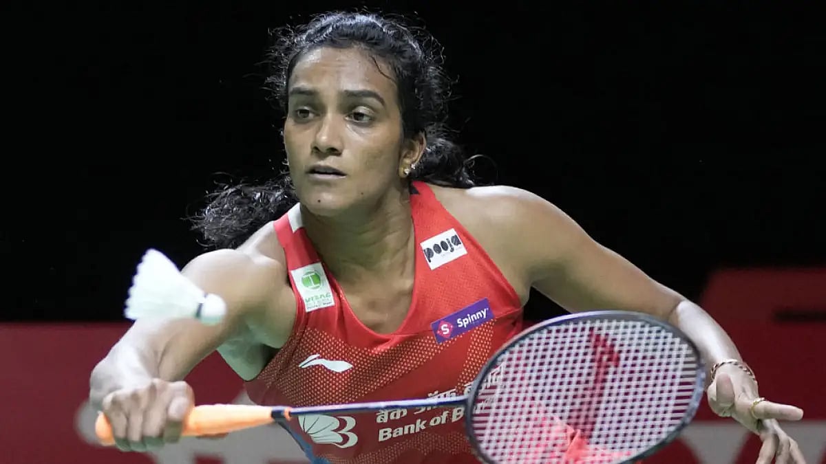 PV Sindhu lost to Zhang Yi Man in 55 minutes in the second round of German Open Badminton 2022.