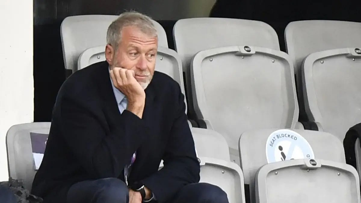 Roman Abramovich had put Chelsea football club up for sale last week.
