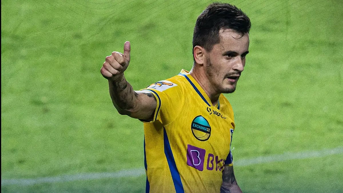 Adrian Luna for Kerala Blasters.
