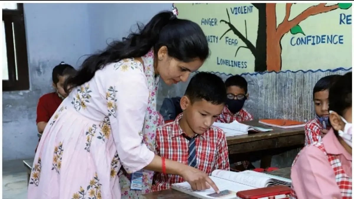 Government school teachers in Gujarat.(Representational image)