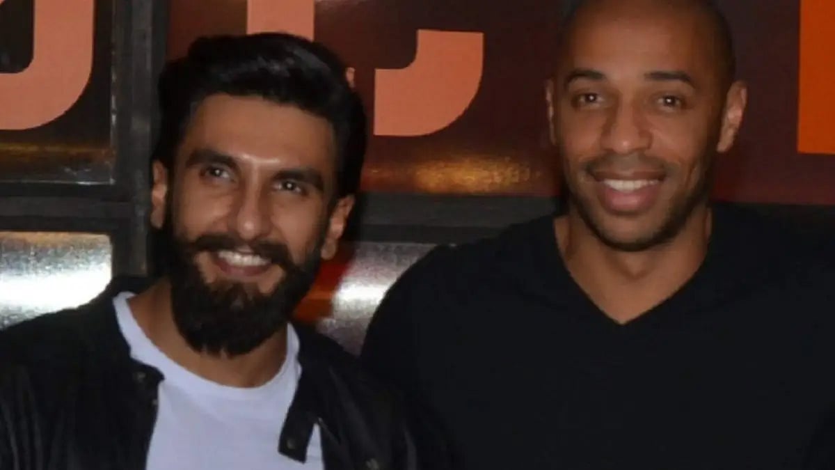 Ranveer Singh, Thierry Henry