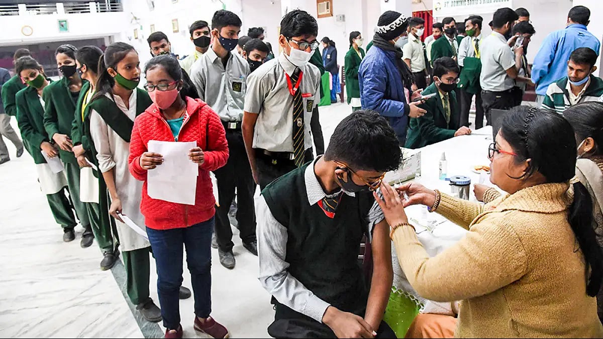 COVID-19 vaccination.(Representational image)