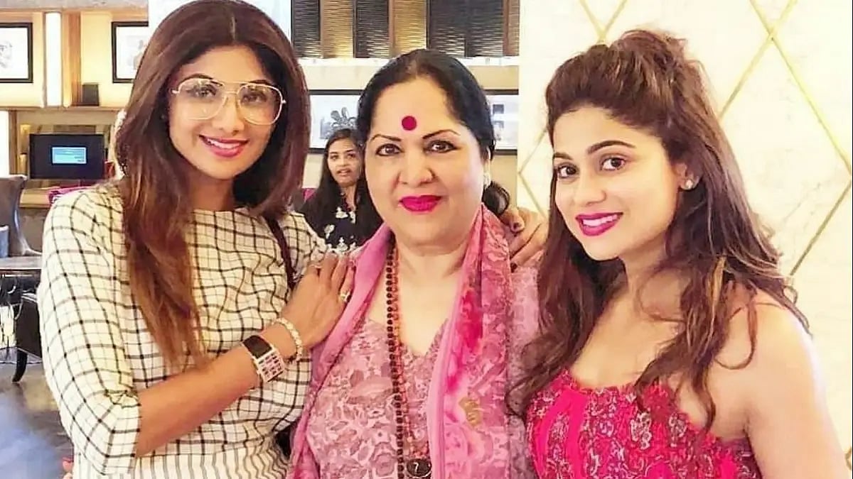 Shilpa Shetty, Sunanda Shetty, Samita Shetty