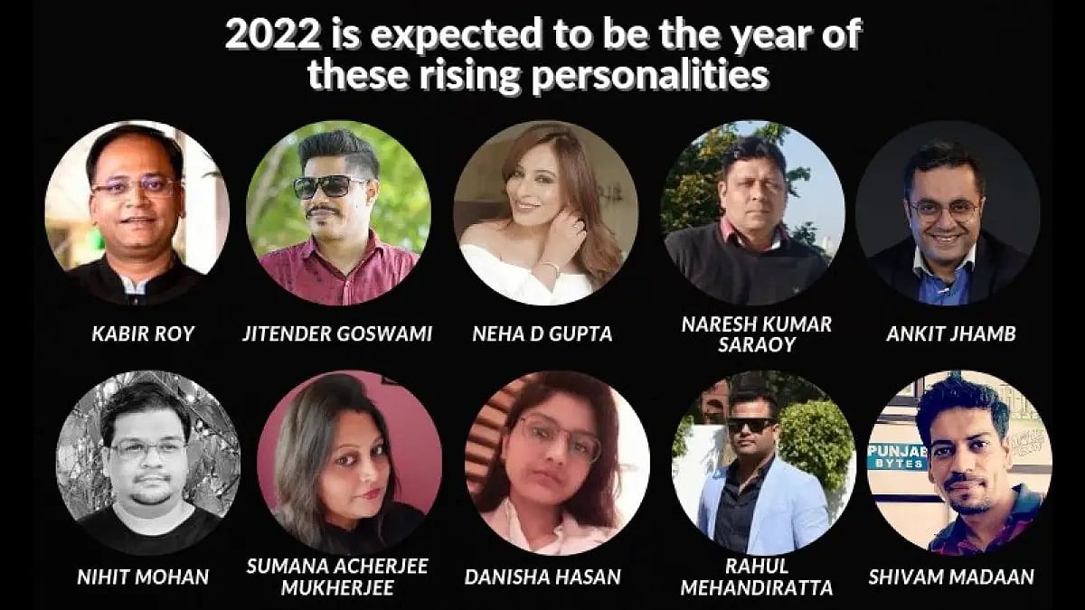 2022 is expected to be the year of these rising personalities
