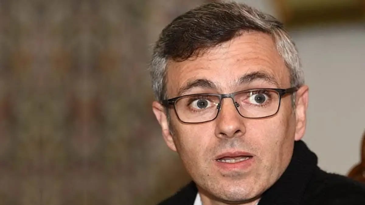 Former J&K CM and National Conference leader Omar Abdullah.
