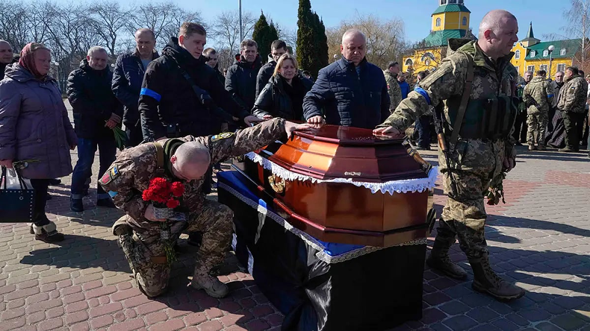 Ukrainian President Volodymyr Zelenskyy Says Siege Of Mariupol Involved War Crimes