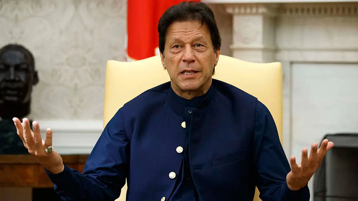 Pakistan's Prime Minister Imran Khan