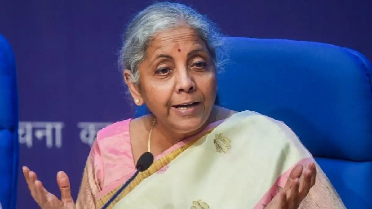 Union Finance Minister Nirmala Sitharaman.(File photo)