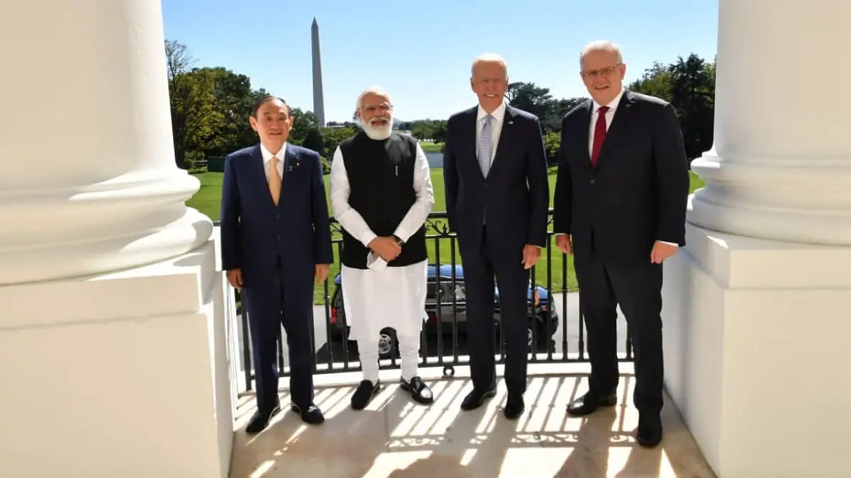 Photograph of Quad leaders
