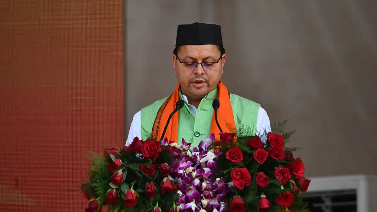 Uttarakhand CM Oath Ceremony