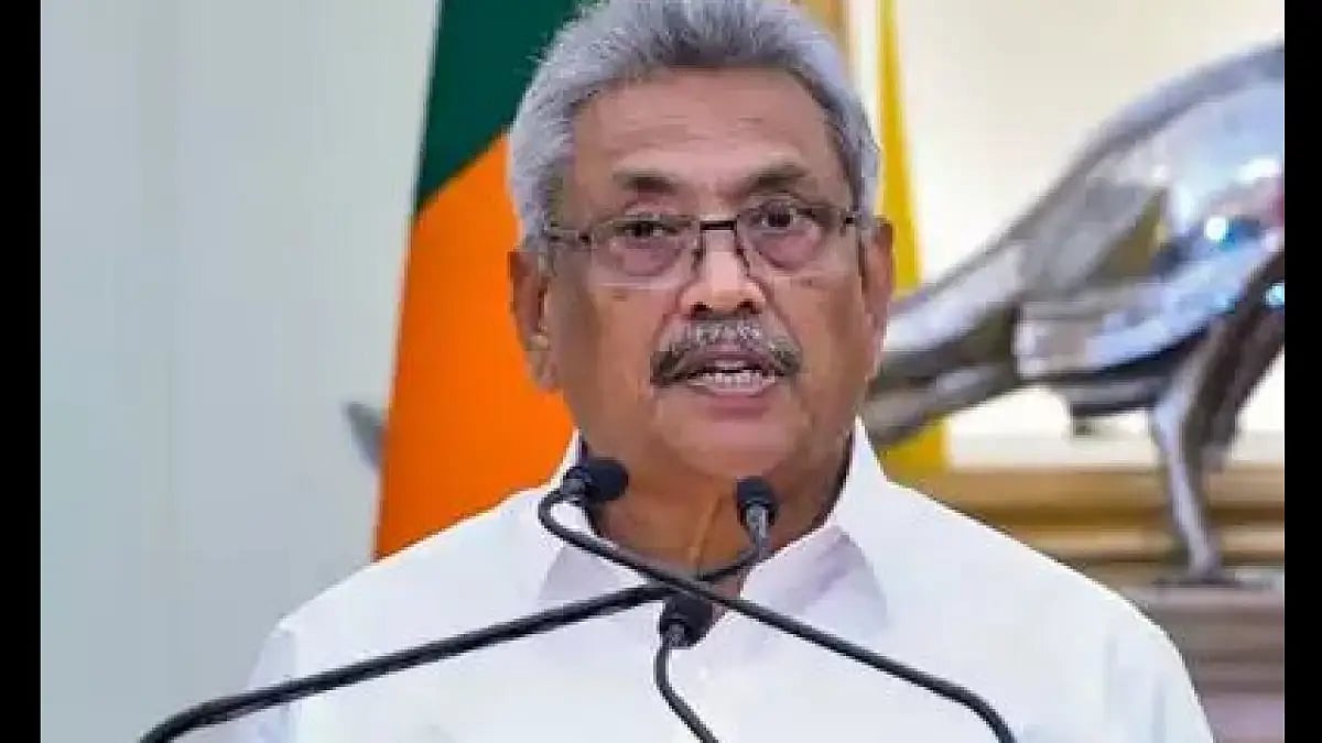 Sri Lankan President Gotabaya Rajapaksa 