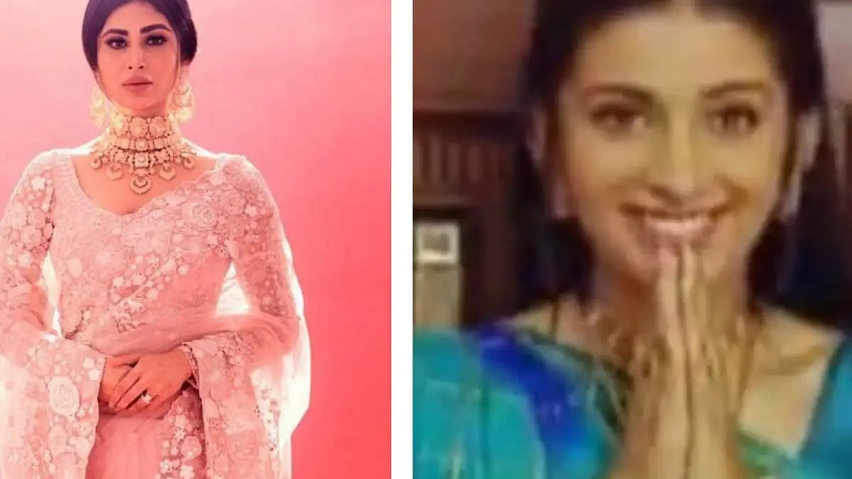 Mouni Roy and Smriti Irani worked together in Kyuki Saas bhi Kabhi Bahu Thi credit: Instagram
