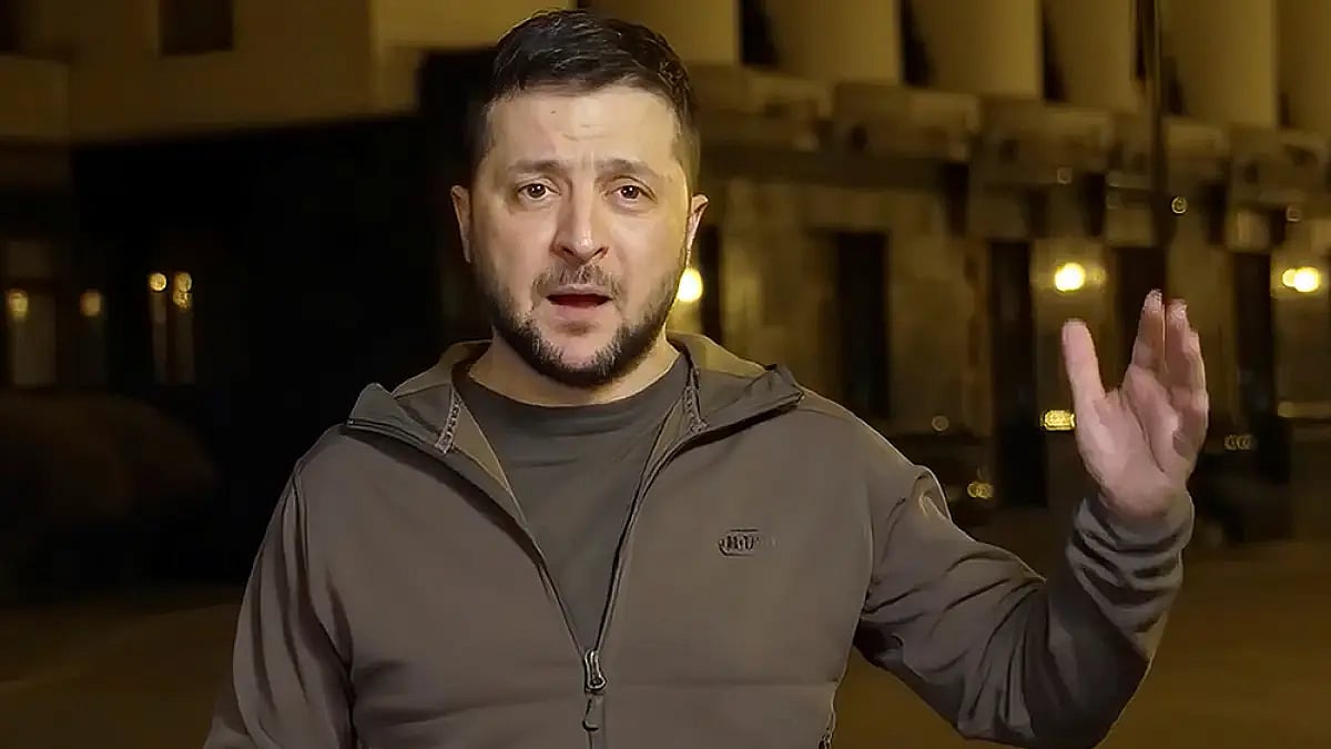 Ukraine President Volodymyr Zelensky Urges Russian Troops To Not Fight