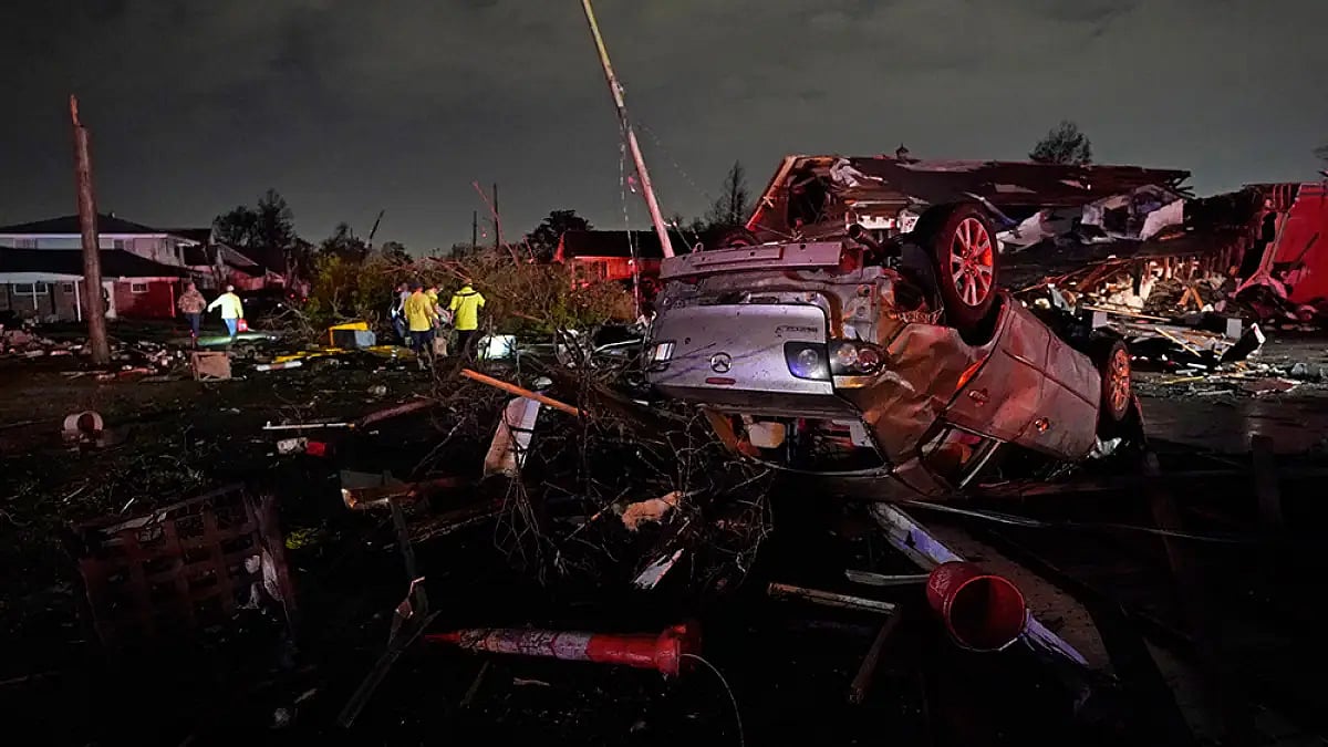 Terrifying Tornado In Louisiana Brings Back Memories Of Hurricane Katrina