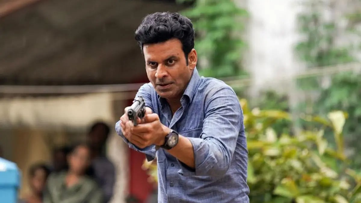 Manoj Bajpayee in the show The Family Man