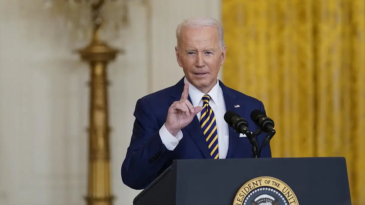 US President Joe Biden