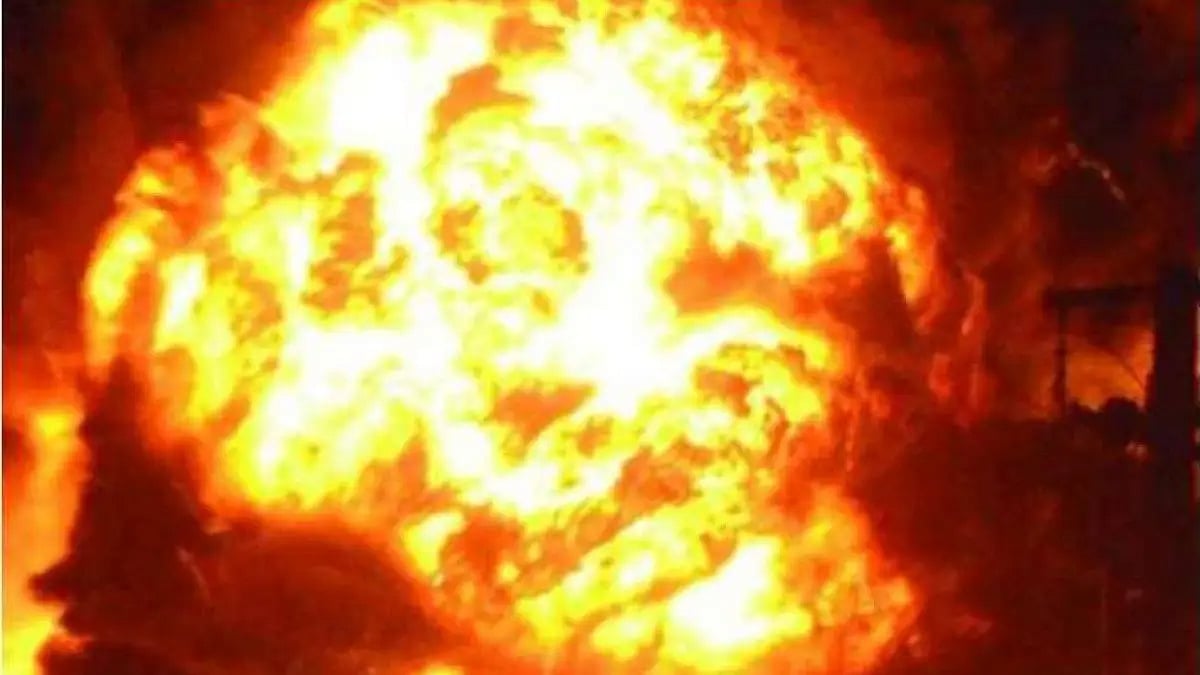 Fire at Delhi's Ghazipur. (Representative image)