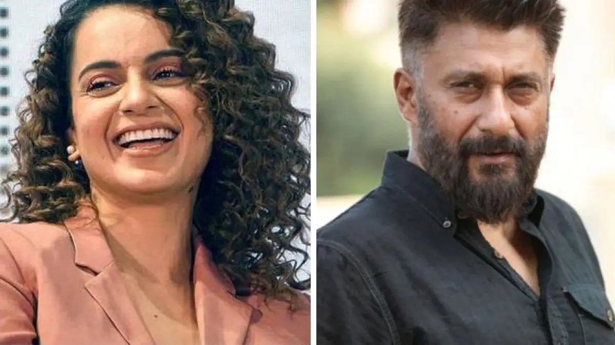 Kangana Ranaut and Vivek Agnihotri
