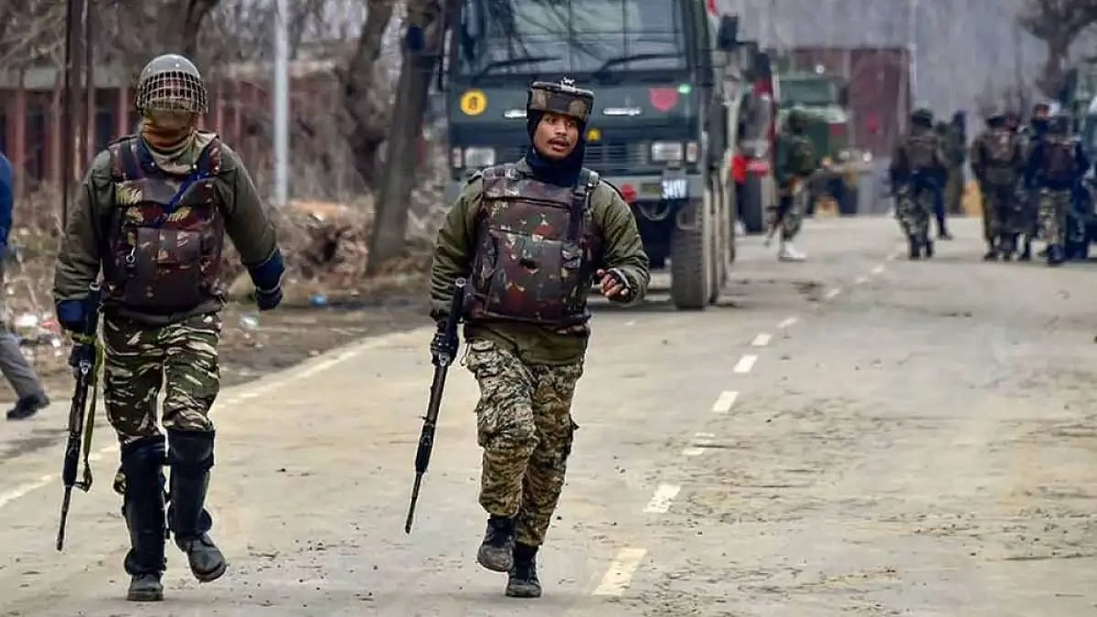 Representative image of security forces personnel 