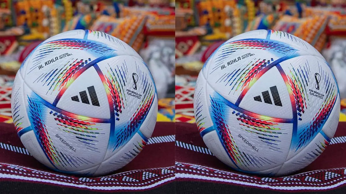 FIFA World Cup 2022 ball, Al Rihla translates as 'the journey' in Arabic.