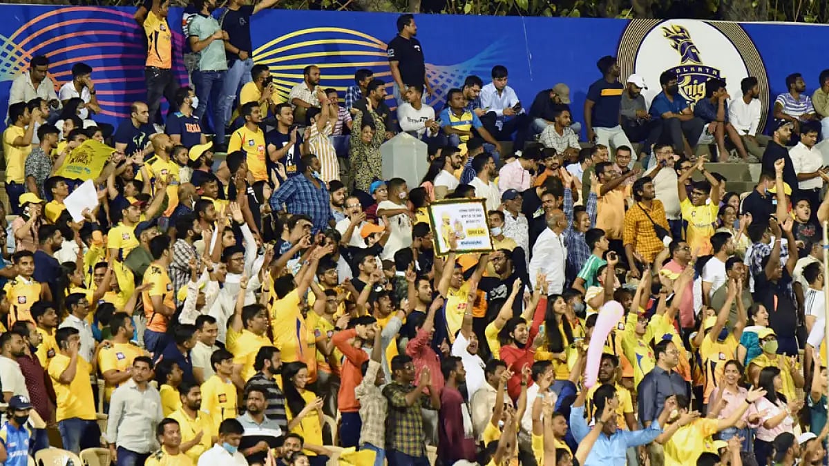 IPL 2022: Crowd Capacity Increased For Indian Premier League - Report