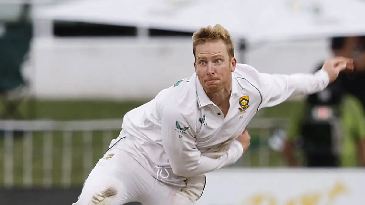 Simon Harmer claimed all four Bangladesh wickets. Catch SA vs BAN highlights.