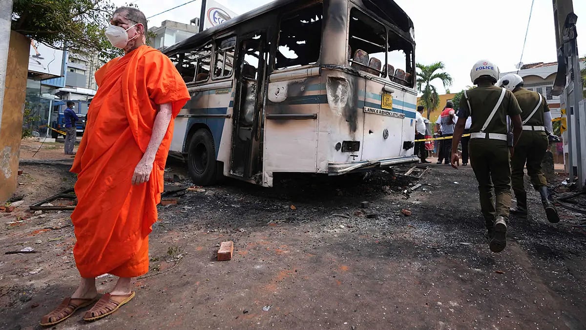 Sri Lanka Blocks Social Media Platforms After Imposing Emergency, Curfew