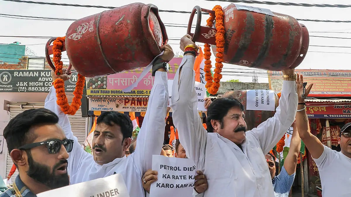 Congress Protest.