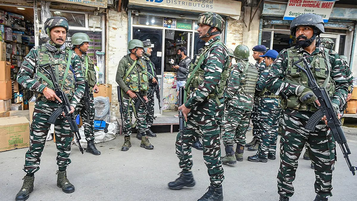 Militant attack in Srinagar 