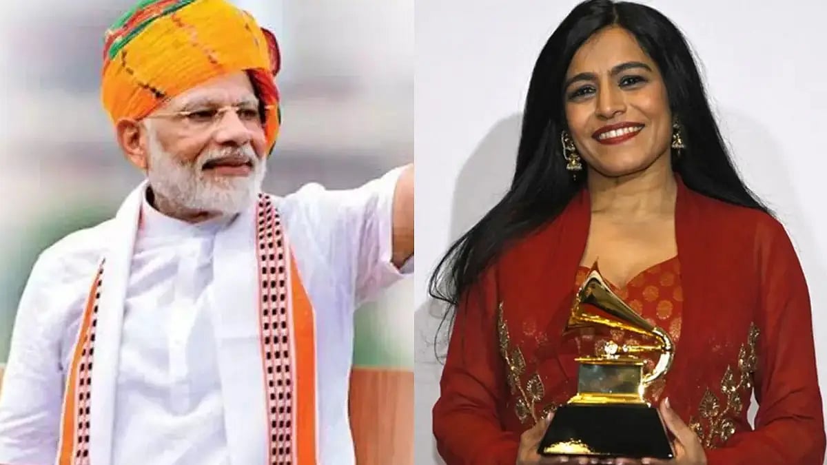 Narendra Modi And Falguni Shah