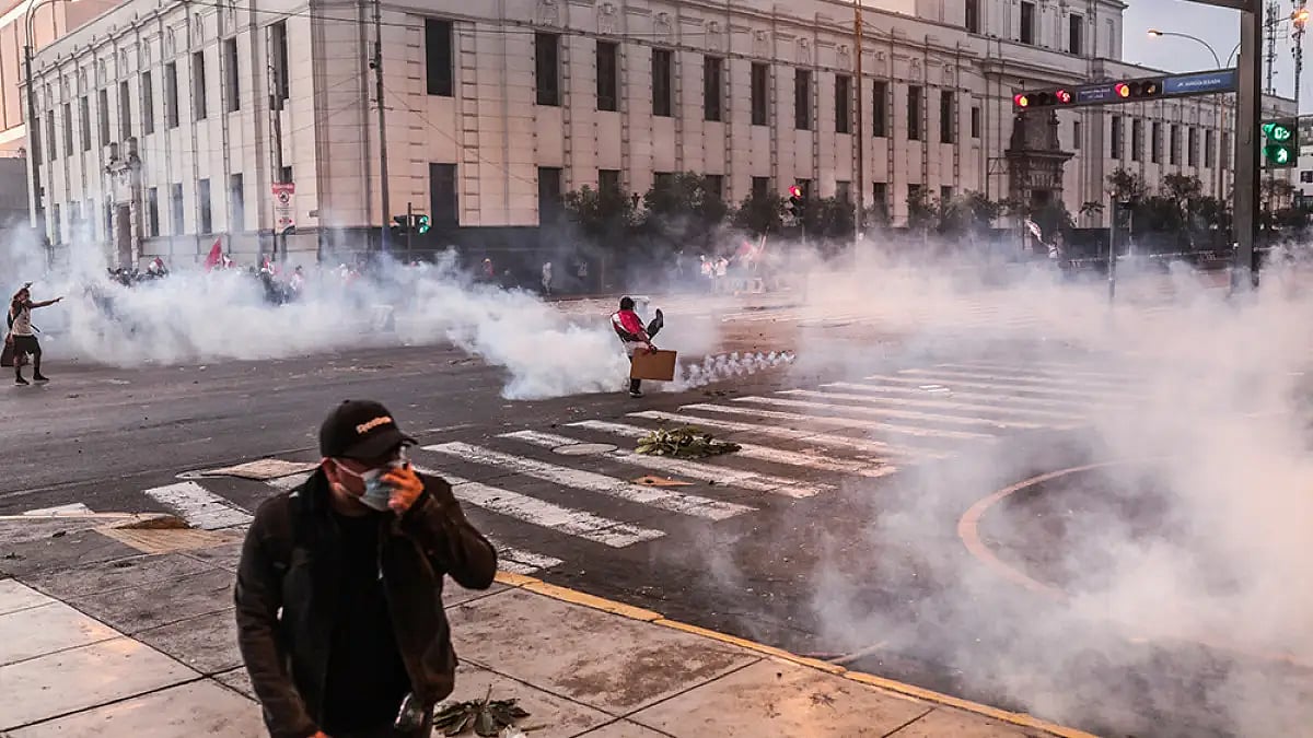 Peru Protests - File photo