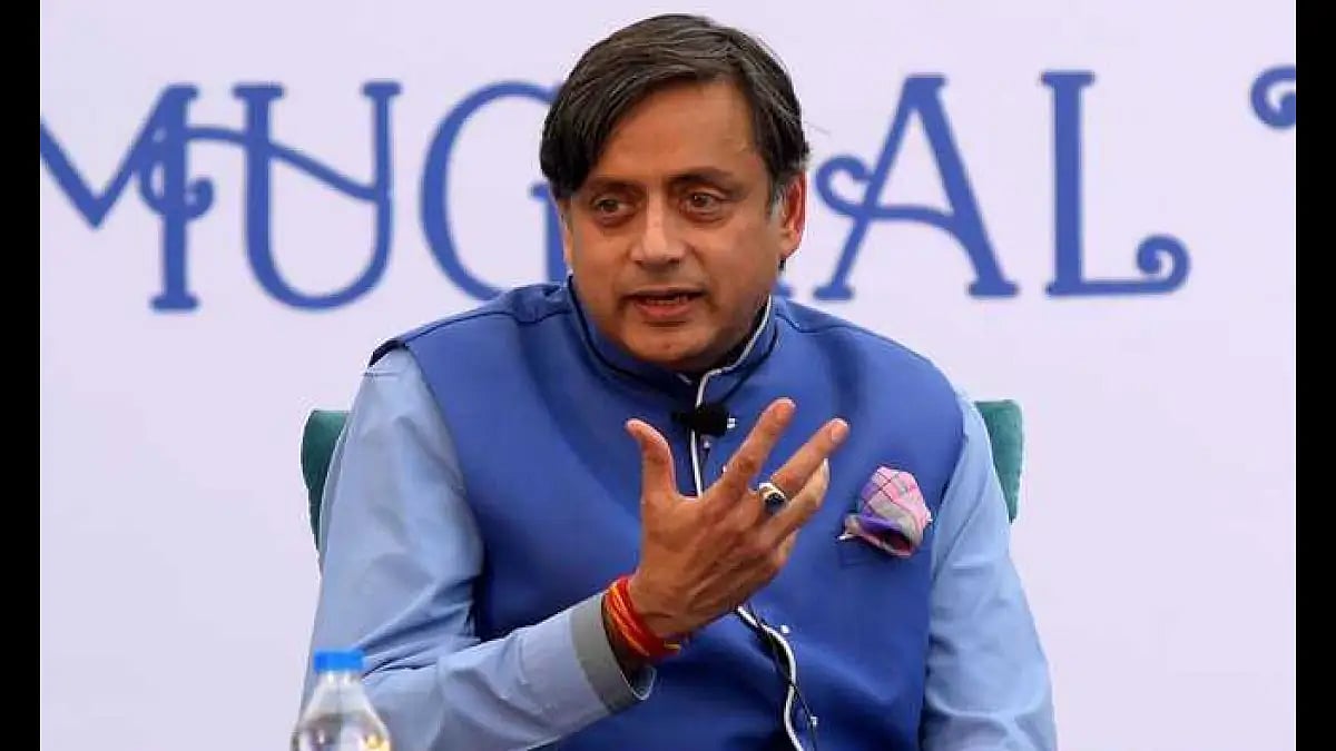 Senior Congress leader Shashi Tharoor 