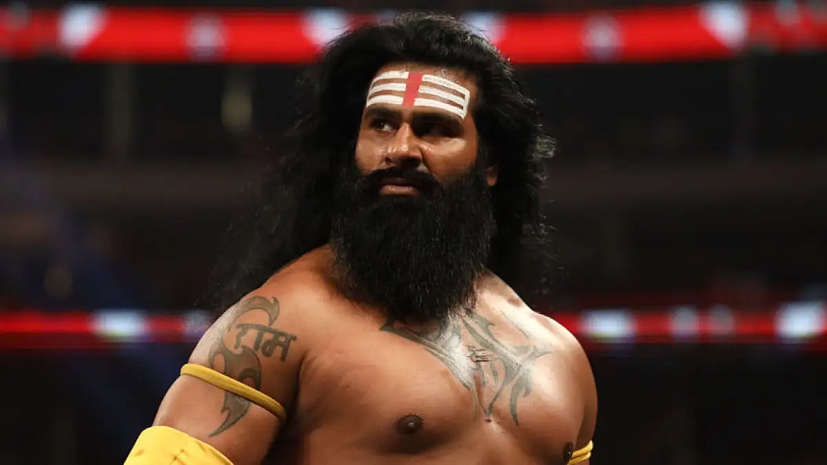 Veer Mahaan stands tall at 6-feet-4 inches and weighs 276 pounds.
