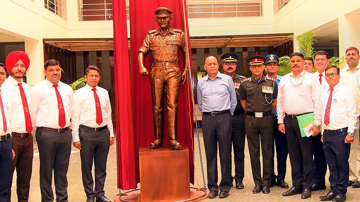 Unveiling of Field Marshal Sam Manekshaw's statue 