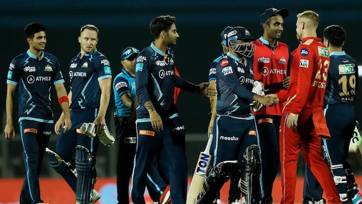 Gujarat Titans registered hat-trick of wins in IPL 2022 on Friday night. PBKS vs GT highlights here.