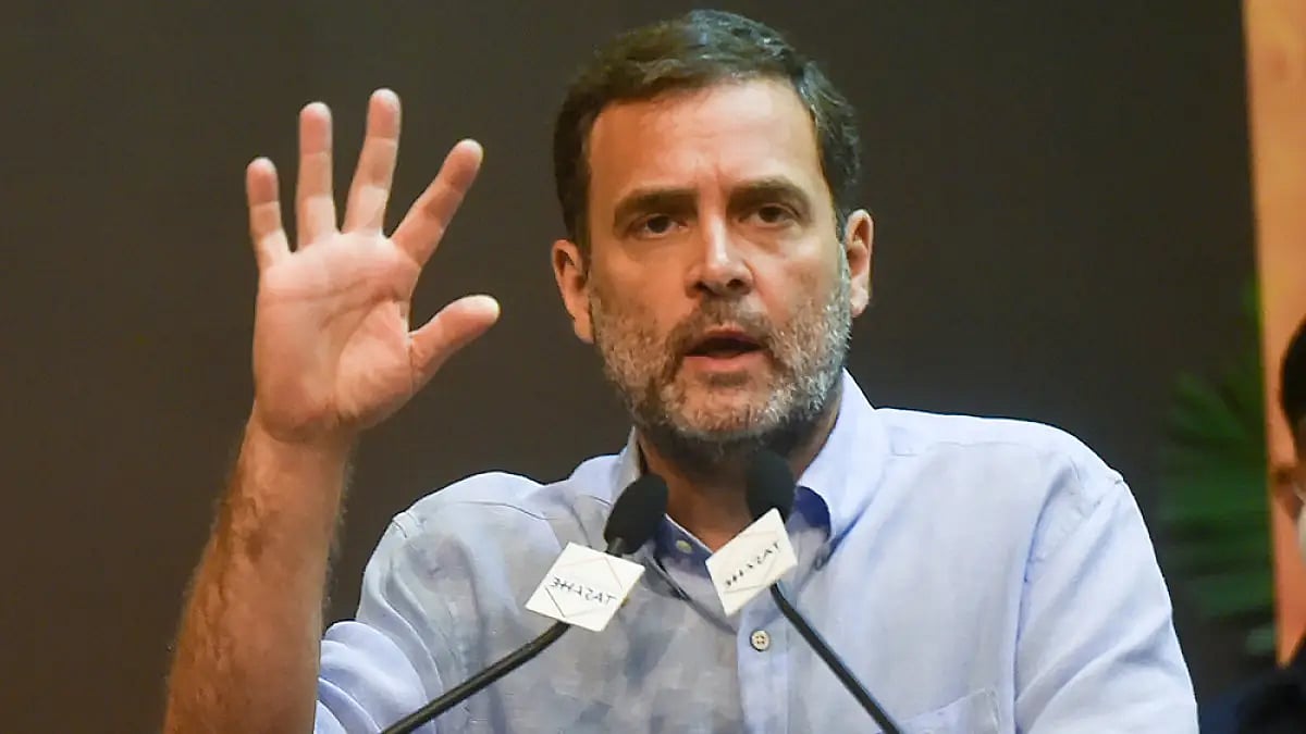 Rahul Gandhi.
