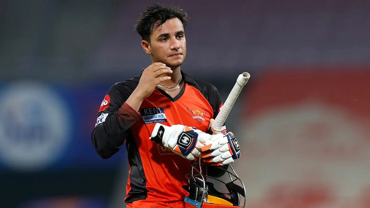 Abhishek Sharma was named Player of the Match in SRH's win over CSK on Saturday in IPL 2022.