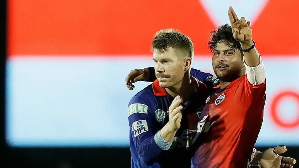 Kuldeep Yadav struck thrice in one over to pile misery on Kolkata Knight Riders on Sunday.