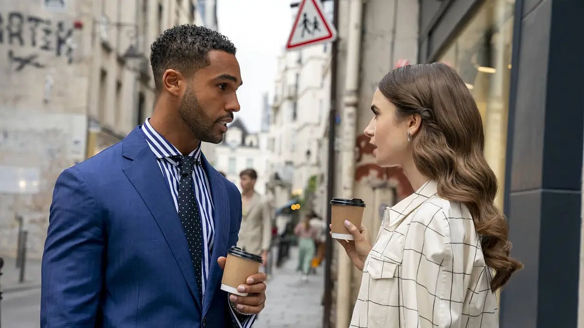 A still from the show 'Emily in Paris'