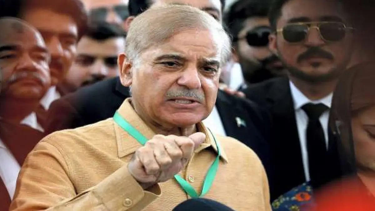 Pakistan's Prime Minister Shehbaz Sharif