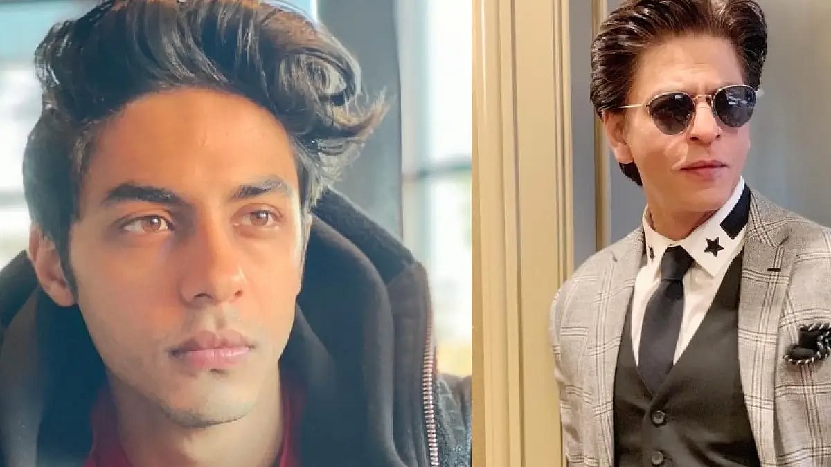 Aryan Khan and Shah Rukh Khan