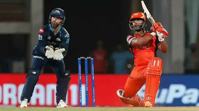 SRH Vs GT: Sunrisers Hyderabad’s Rahul Tripathi Hits 300th Six Of IPL 2022 – Statistical Highlights